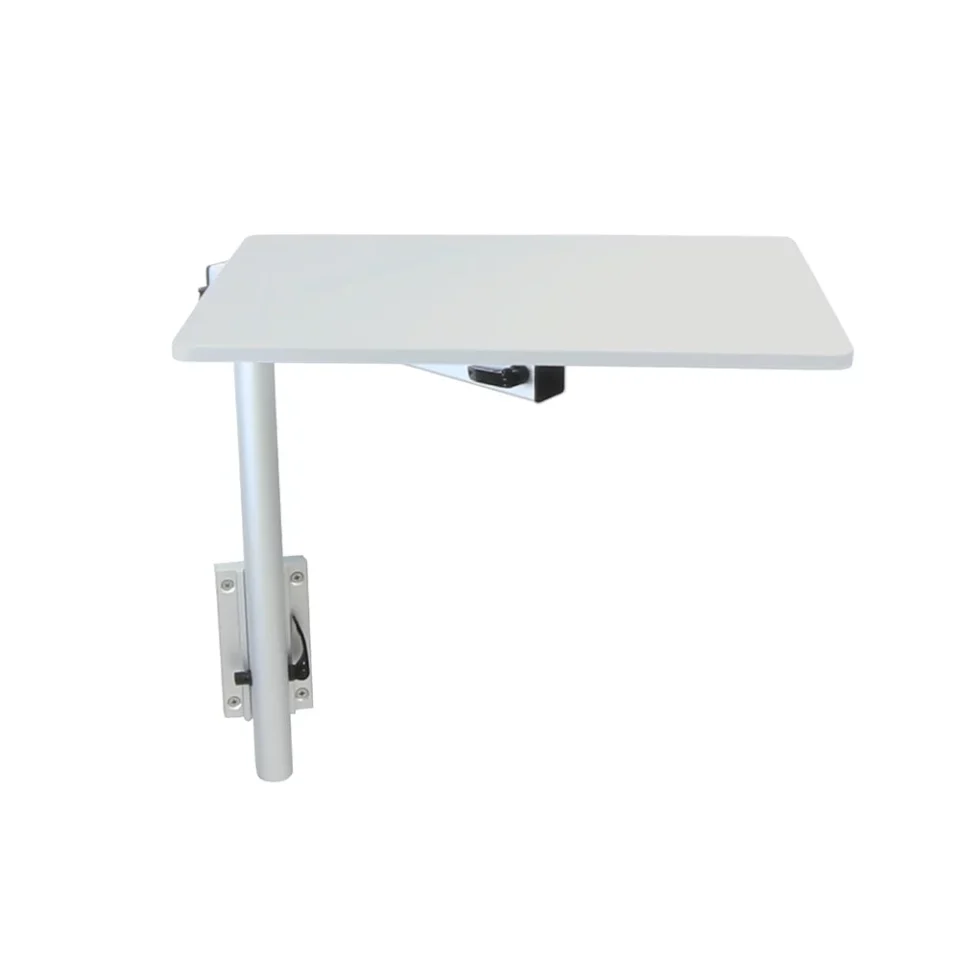 Clear RV Side Table with MOD Leg System