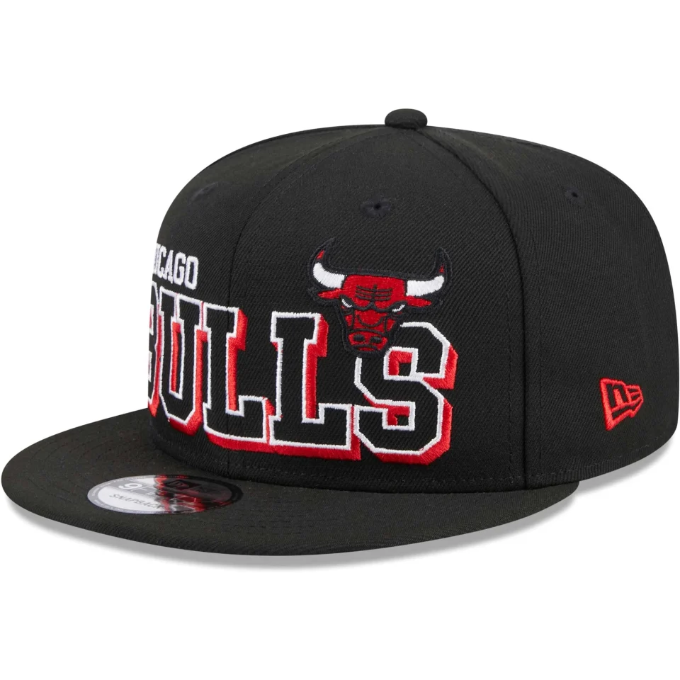 Premium Men's New Era Black Chicago Bulls Gameday 59FIFTY Snapback Hat - OSFA