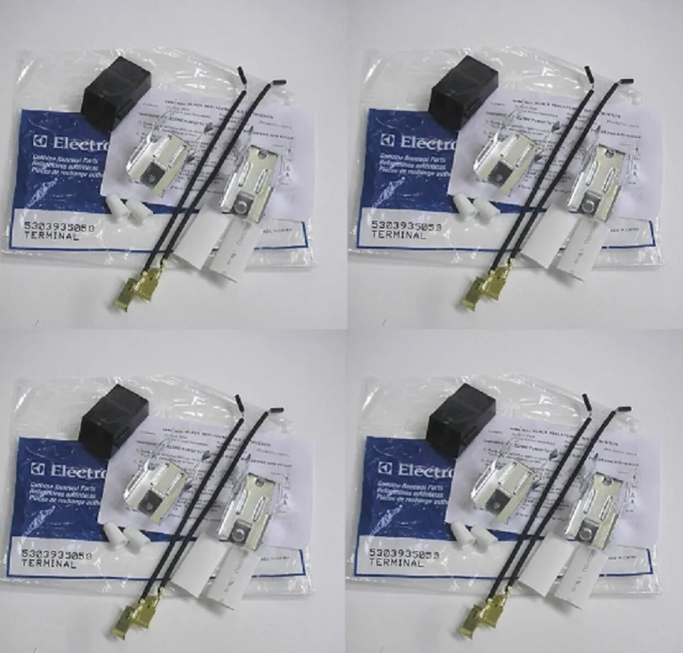 Safe 08002919 Range OEM Surface Element Receptacle Kit - (4 Pack)