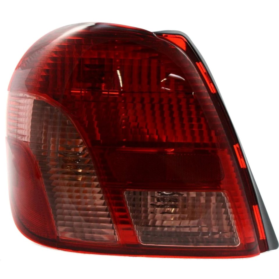 Healthy Halogen Tail Light For 2000-2002 Toyota Echo Left Clear & Red Lens w/ Bulb(s)