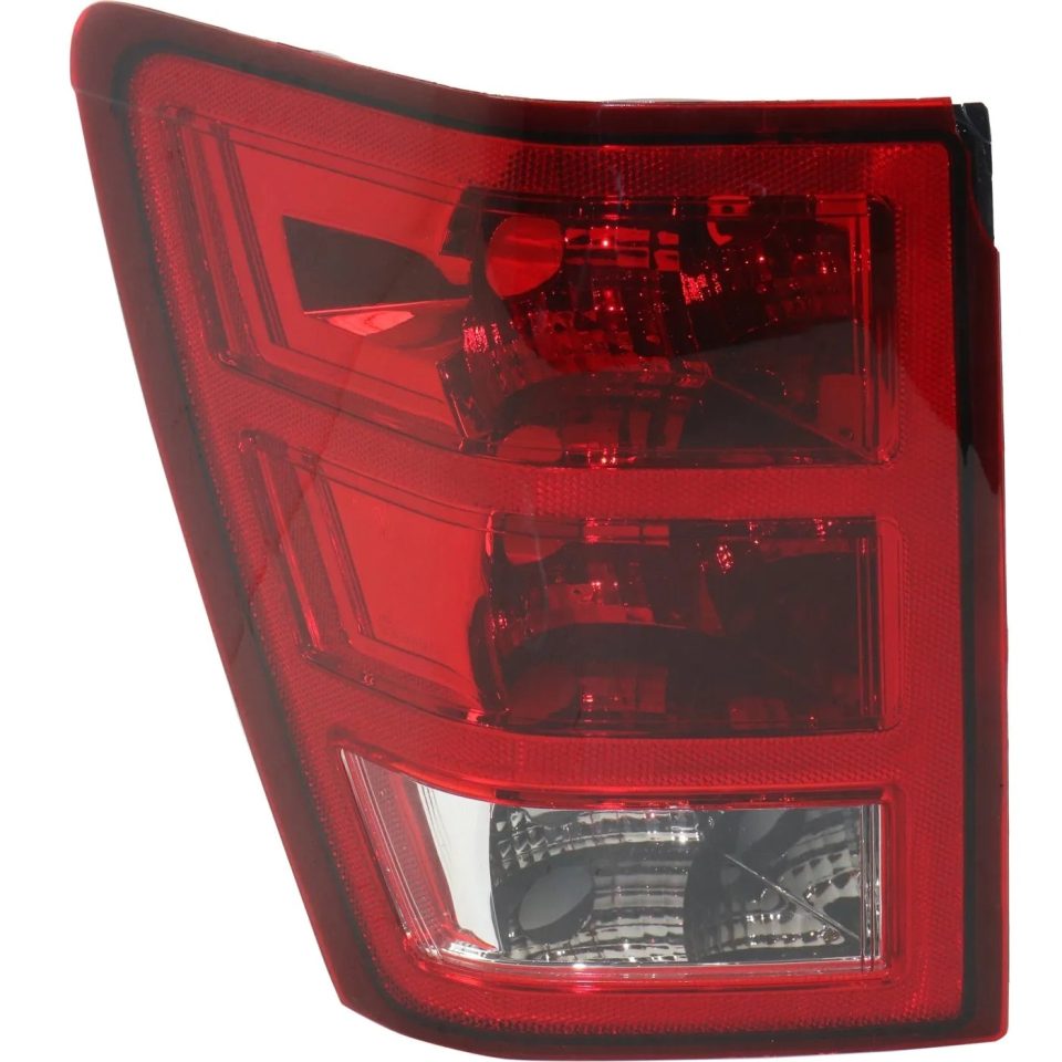 Dining Halogen Tail Light For 2005-2006 Jeep Grand Cherokee Left Clear & Red Lens
