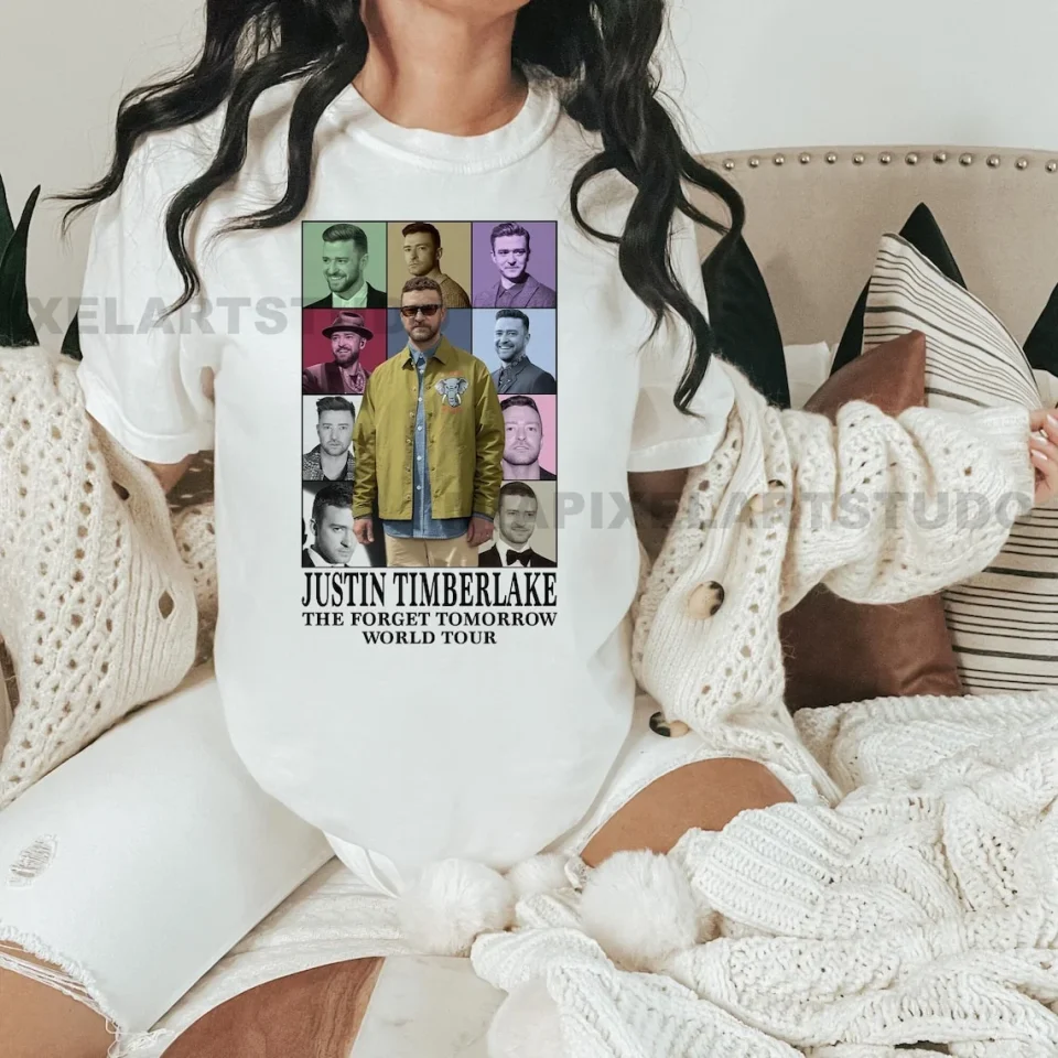 Value Justin Timberlake shirt world tour Justin Timberlake t-shirt, Justin Timberlake 2024 Concert shirt, Timberlake fan merch Timberlake t-shirt