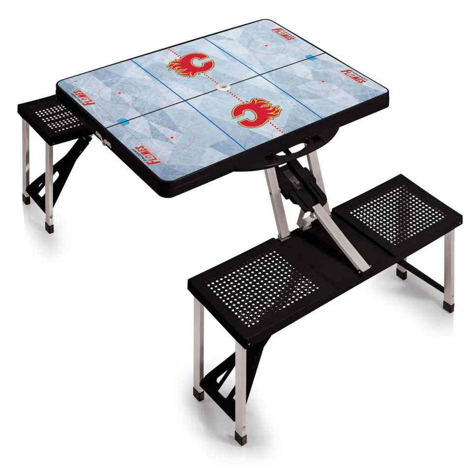 Dining Calgary Flames Portable Folding Picnic Table