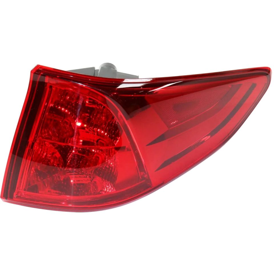 Stainless Steel Tail Light For 2018-2019 Honda Odyssey Passenger Side Outer