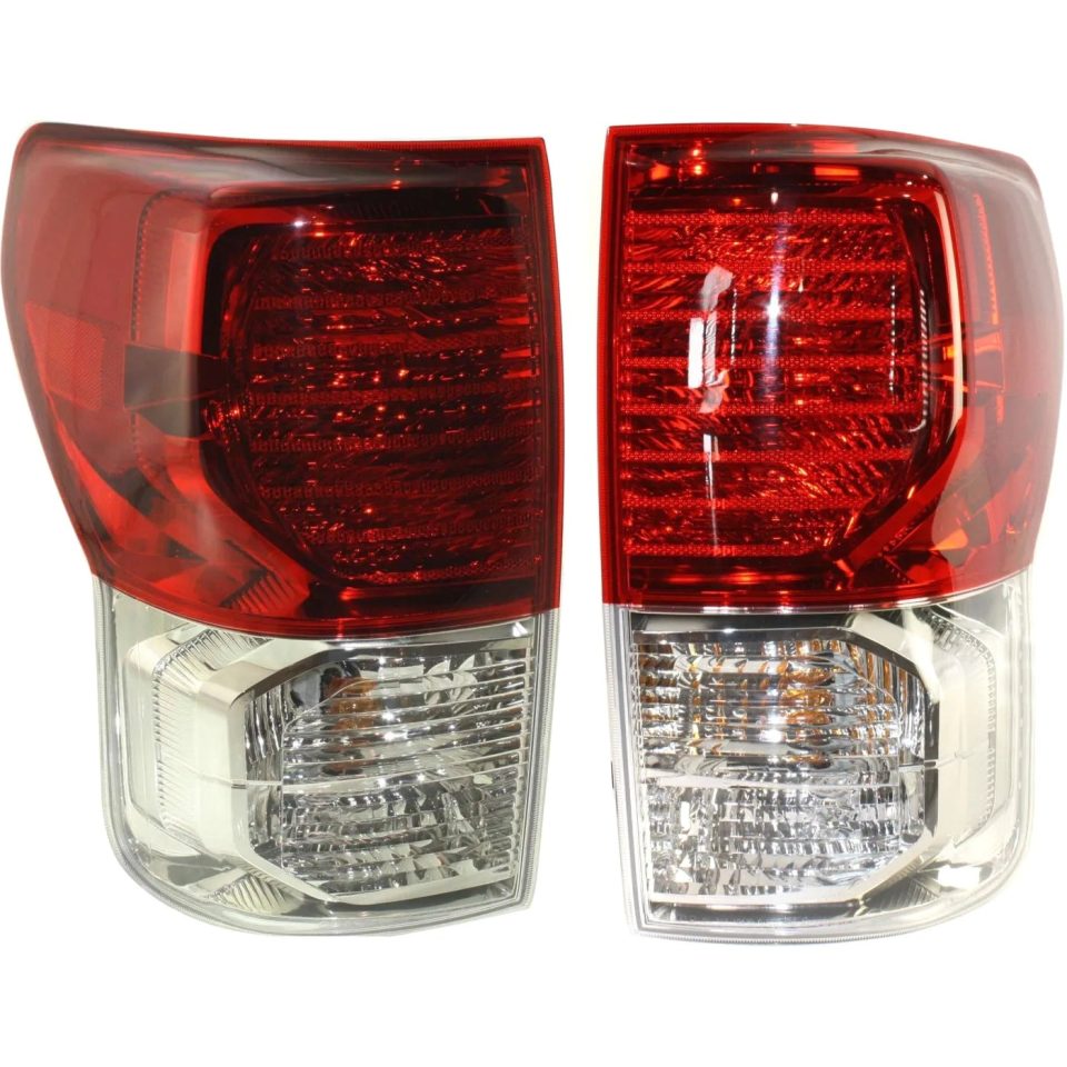 Ultimate Set of 2 Tail Light For 2010-2013 Toyota Tundra LH & RH w/ Bulb(s)