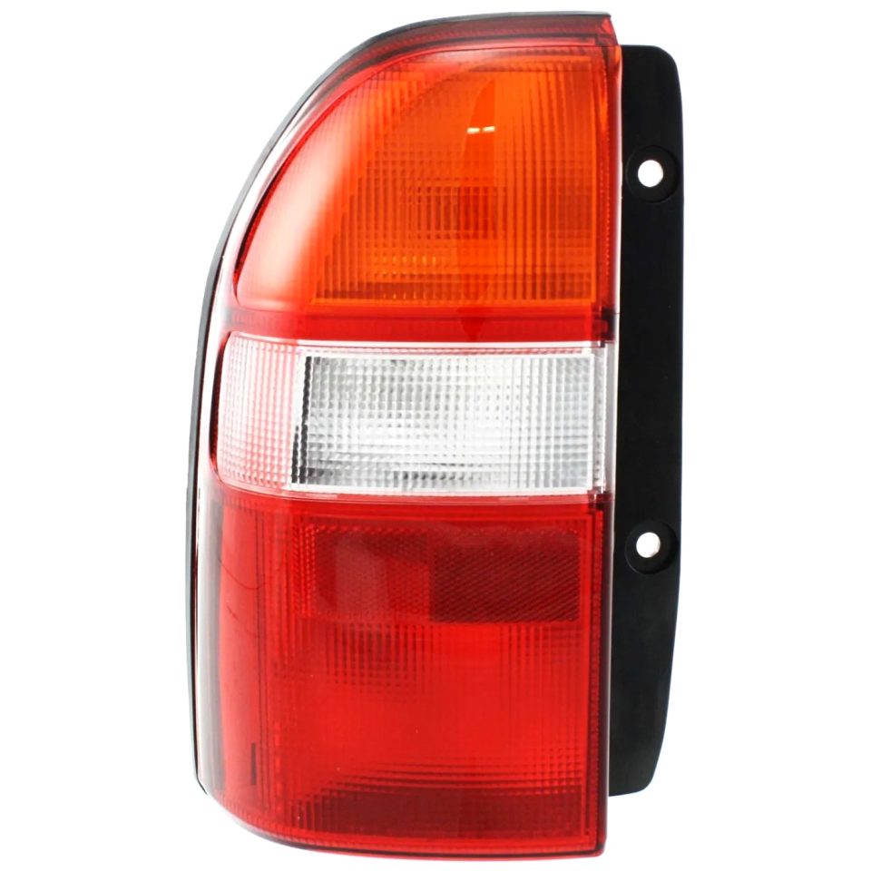 Pure Halogen Tail Light For 1999-2003 Suzuki Grand Vitara Left Amber/Clr/Red w/Bulbs