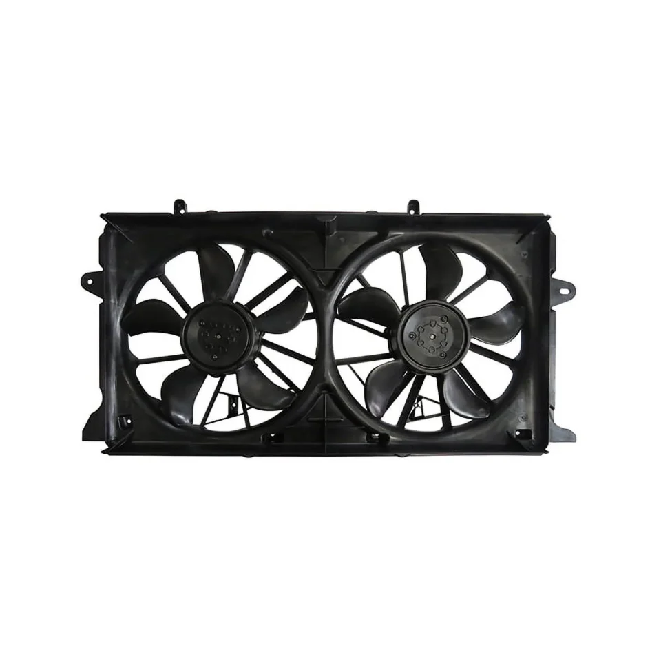 Space-Saving Best-Selling New Dual Radiator & Condenser Fan Fits GMC Yukon, Yukon Xl 2016-2018 Gm3115291