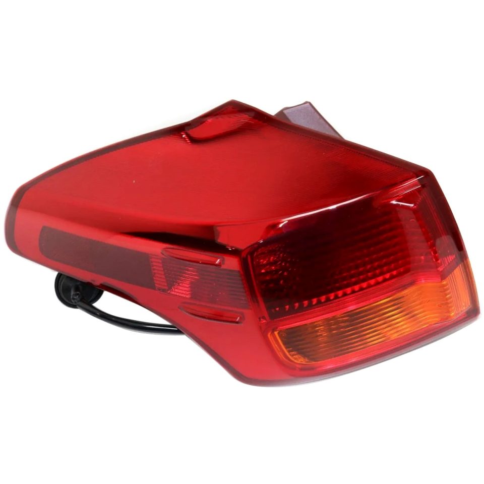 Healthy Glossy Halogen Tail Light For 2013-2015 Toyota RAV4 USA Built Left Outer w/ Bulbs CAPA
