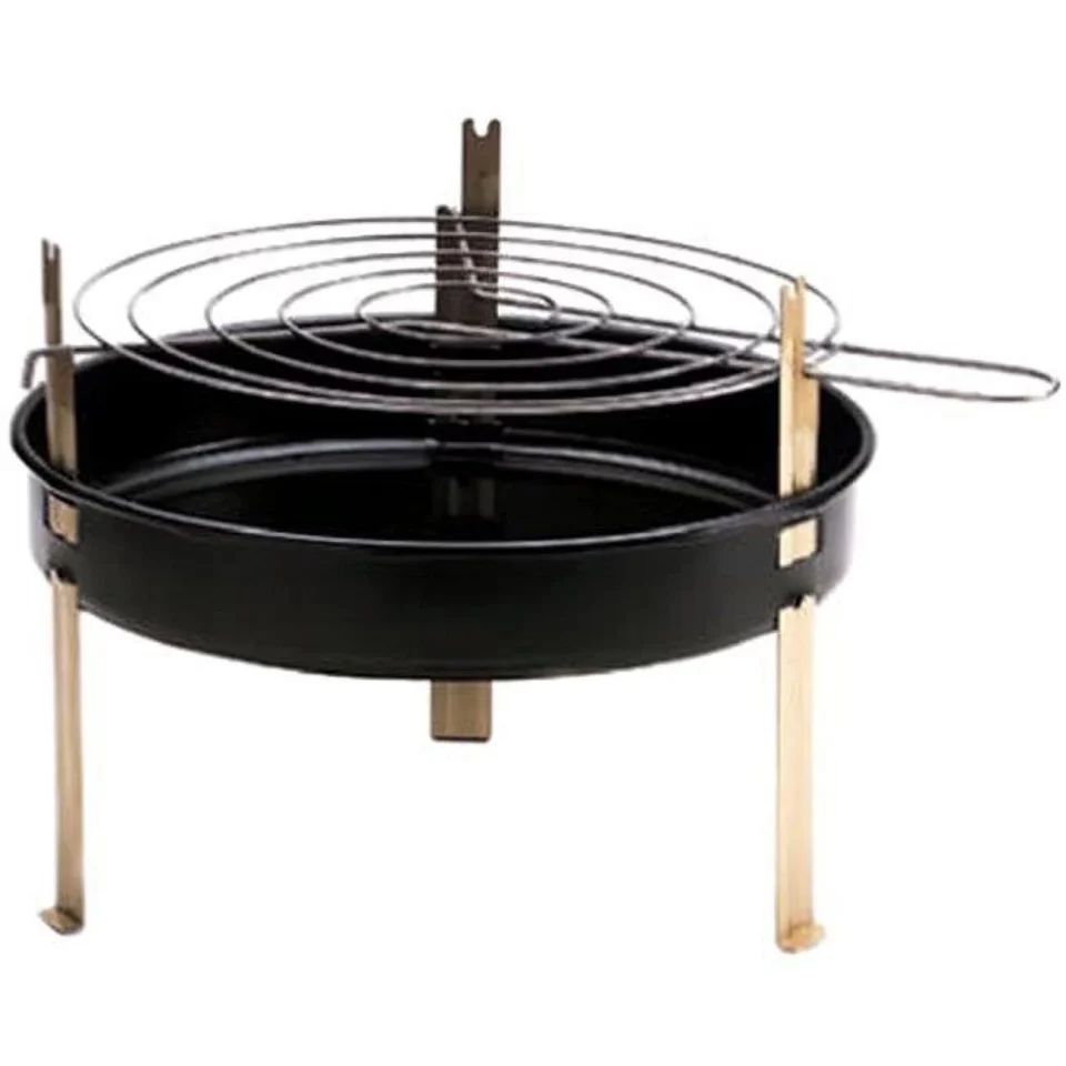 Non-Toxic Storage 5 12 in. Round Table Top Barbecue Grill