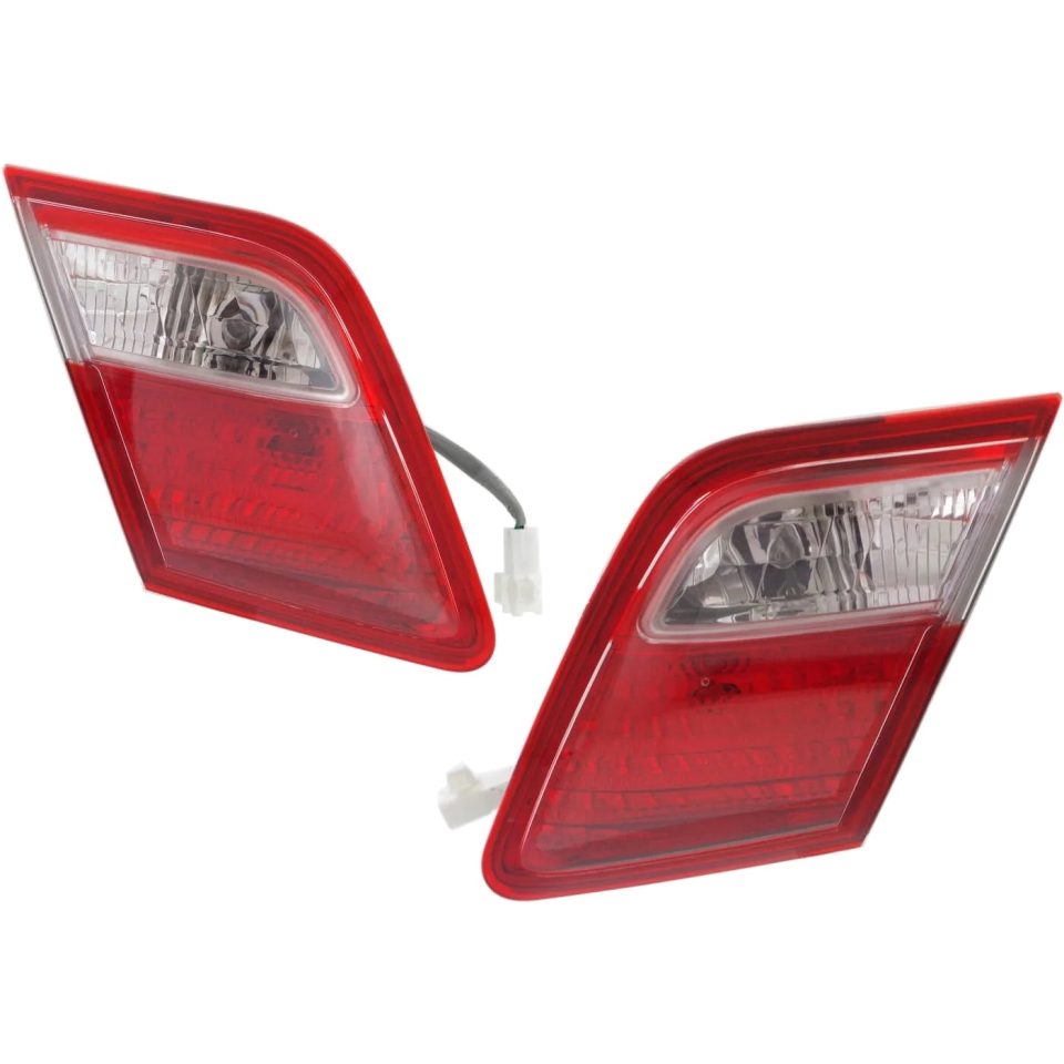 Select Ceramic Set of 2 Tail Light For 07-09 Toyota Camry Driver and Passenger Side Inner