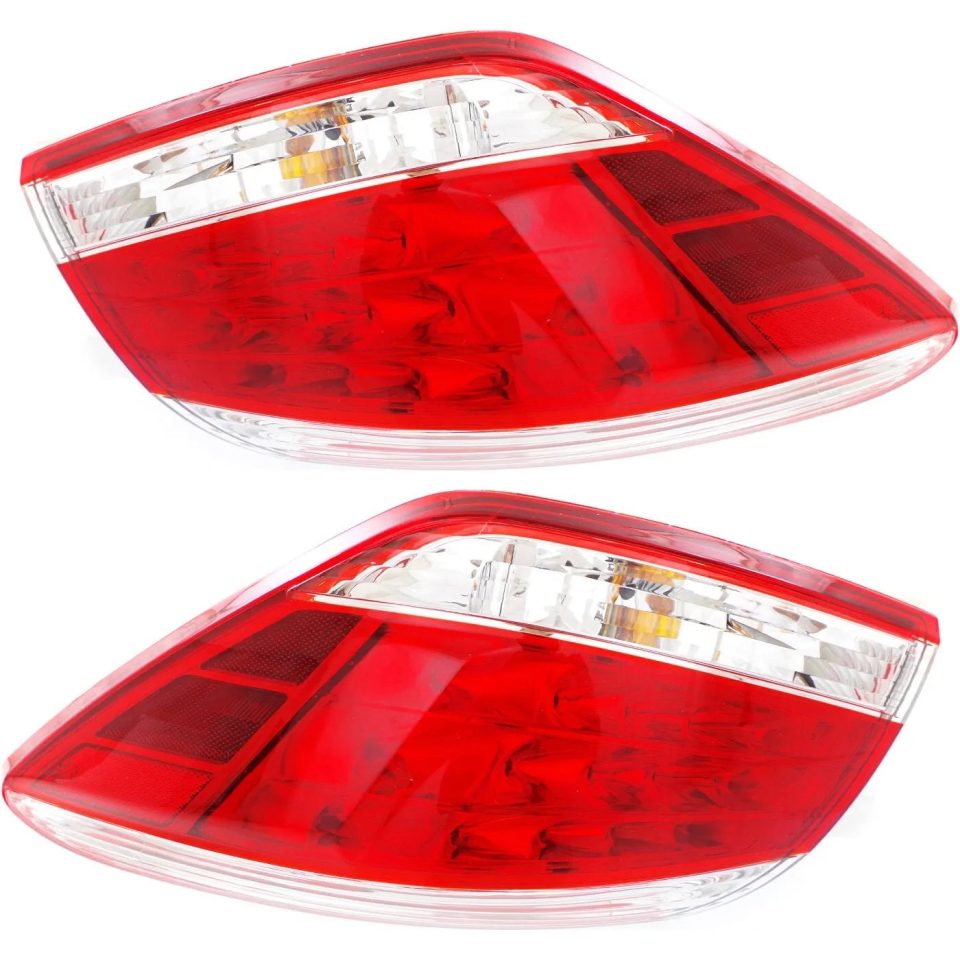 Glass Tail Light For 2012-2014 Nissan Murano Set of 2 Driver and Passenger Side